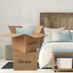 AI Artwork Version Corrugated Board Packaging Box 400x300x200 For Customized