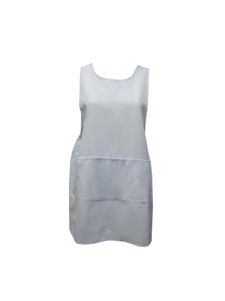 Buy cheap 195GSM Chef Works Bib Apron Polyester 80% Cotton 20% Light Blue Color from wholesalers
