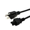 Buy cheap American 10A/16A 3pin black power cable 0.5m-10m copper power cord from wholesalers