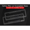 Buy cheap High Strength Recycle Cadillac Carbon Fiber License Frame from wholesalers