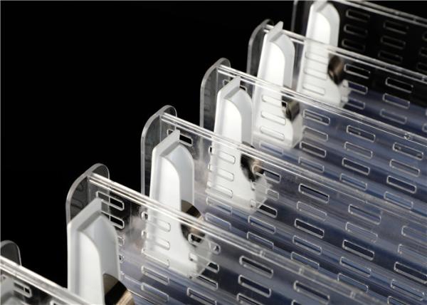 Supermarket 50mm Gravity Feed Shelving Glides Roller Shelf System Bottle Drink