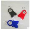 Buy cheap New creative gift product metal led light tape bottle opener keychain keyrings from wholesalers