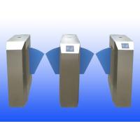 Buy cheap 2 Lane Flap Barrier Mechanism RS485 Communication Blue Door RFID Reader product