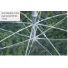 Buy cheap Waterproof J Handle 8mm Metal Shaft Transparent Rain Umbrella from wholesalers