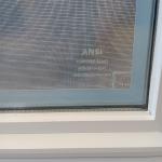 OEM Up And Down UPVC Double Hung Window Slim Frame