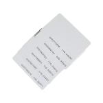 Contactless 125 KHz RFID Smart Proximity PVC Blank White Card With Customized