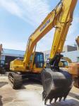 PC220 - 7 Hydraulic Crawler Used Komatsu Excavator 11.7 Rpm