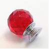 Buy cheap Pull Handle Knob Crystal Rhinestone Buttons Red Orange Or Transparent For Furniture from wholesalers