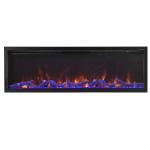 2800mm Built-in Electric Fireplace 750-Watt / 1500-Watt Three Diming LED Light