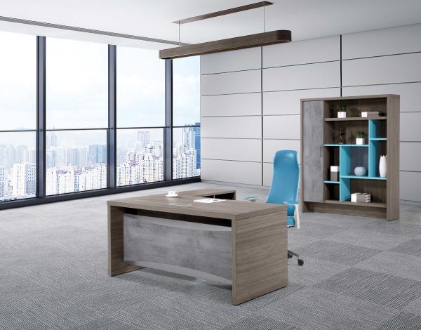 Buy cheap Two - Side Melamine Office Furniture Chipboard Executive Table For Deputy Directors / CEO from wholesalers
