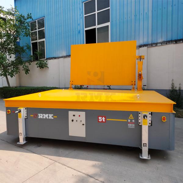 Buy cheap Steel Industry Electric Transfer Trolley , 5 Tons Warehouse Transfer Cart from wholesalers