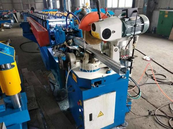 Buy cheap Gear Box Drive Round Water Pipe Forming Machine Locked Metal Gutter Making Machine from wholesalers