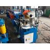 Buy cheap Gear Box Drive Round Water Pipe Forming Machine Locked Metal Gutter Making Machine from wholesalers