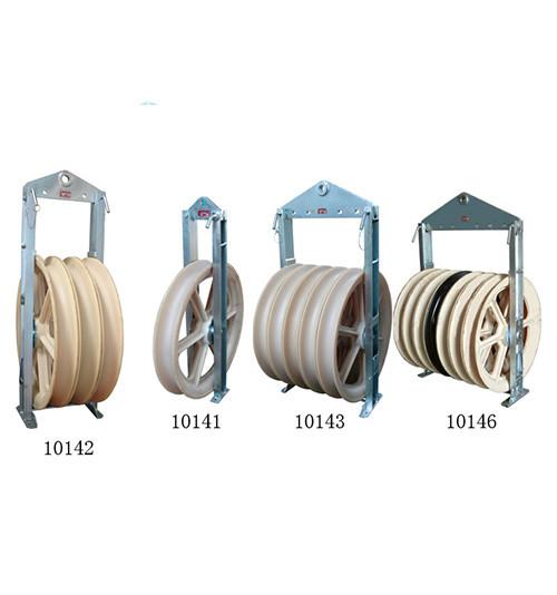 Buy cheap Cast Steel Sheave Wire Rope Pulley Block / Heavy Duty Pulley Block CE Approval from wholesalers