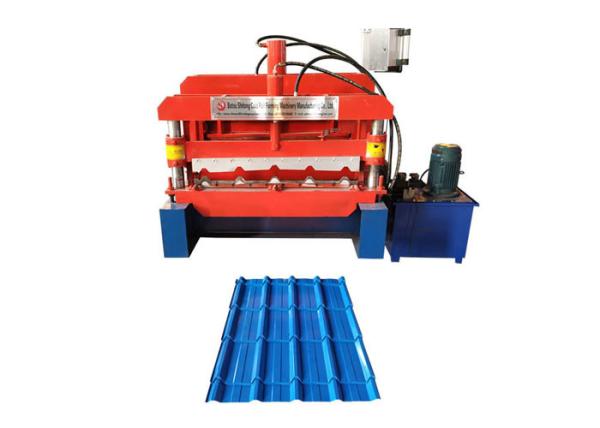 Buy cheap Power 4+4 Kw Glazed Tile Roll Forming Machine Bamboo Shape Productivity 1-4 M/Min from wholesalers