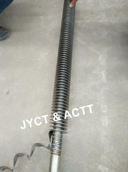 Buy cheap Integral Boiler Spiral Finned Tubes , Helical Tension Helical Wound Finned Tubes from wholesalers