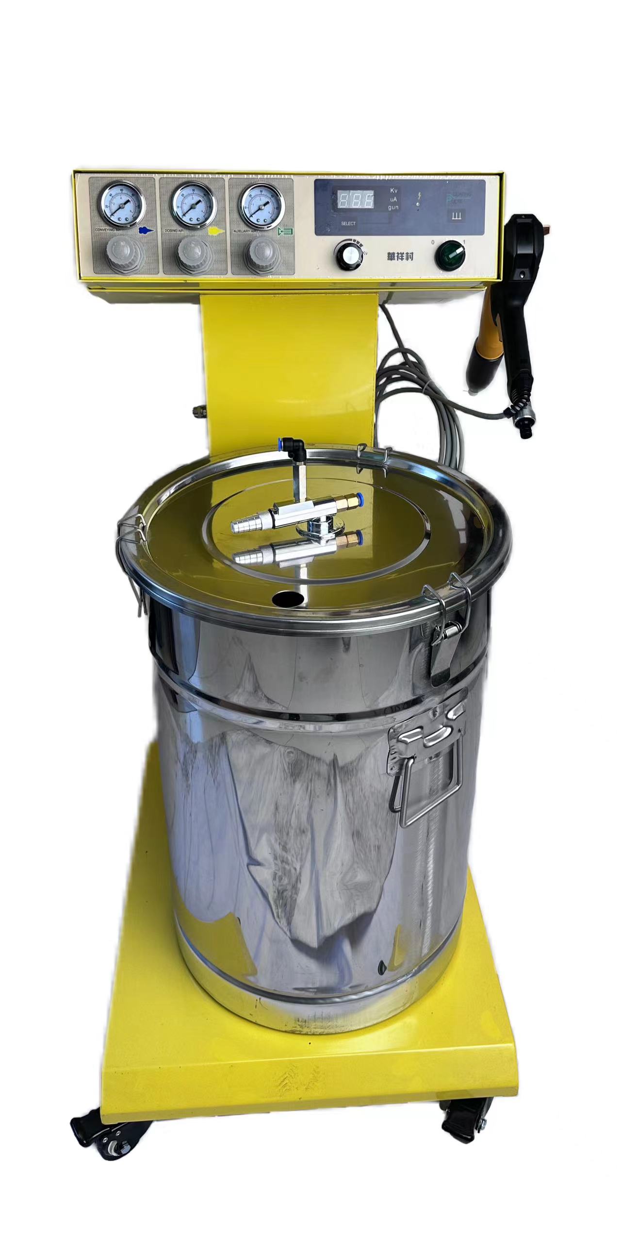 Powder Cartridge Electrostatic Powder Vacuum Metallizing Coating Machine for Coating