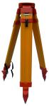 W1/W1-QR/W1-H heavy -duty wooden Tripod with Round Legs for total station