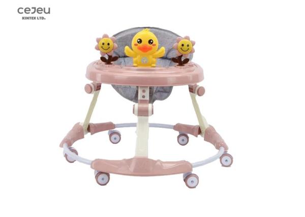 Buy cheap Plastic Wheel Baby Foldable Walker With Electronic Games Height Adjustable from wholesalers