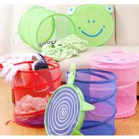 Buy cheap Travel Collapsible Mesh Laundry Basket popup laundry hamper 38*45cm product