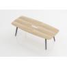 Buy cheap Melamine 6 Person Conference Table , Meeting Room Desk Customized Size from wholesalers