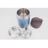 Buy cheap 1.8L Food grade stainless steel container flask round shape food warmer lunch box with plastic lid from wholesalers
