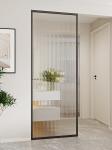 8mm Fluted Glass Interior Door CCC Tempered Patterned Glass For Hotel