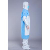 Buy cheap 100g Sleeve And Chest Reinforced Surgical Disposable Gowns product