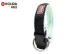 Four Sizes Reflective Dog Collars Stainlee Steel Material Ring For Walking /