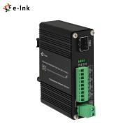 Buy cheap Industrial Serial to Fiber Media Converter RS232 RS485 RS422 Din Rail Fiber product