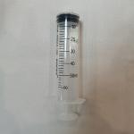 3 Parts Disposable Sterile Syringe Transparent Without Needle Eccentric