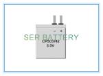Primary Flat Ultra Thin Battery CP503742 3 Volt For Wearable Electrical Device