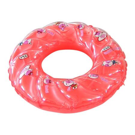 Buy cheap Inflatable crystal pvc swim ring, silk printing cartoon colors for kids from wholesalers