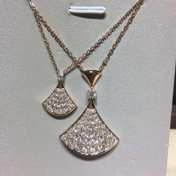Buy cheap DIVA brand jewelry gold necklace 18kt gold with white gold or yellow gold or pink(rose)gold from wholesalers