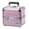 Buy cheap Portable Aluminium Beauty Case Light Weight 4MM MDF With Purple Leather Panel from wholesalers