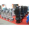 Buy cheap IP68 Copper Wire Motor Industrial Sewage Pumps For Dirty Water 18.5kw 25hp from wholesalers