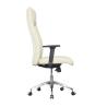 Buy cheap 350 Mm Leather Office Swivel Chairs Genuine Leather Executive Chair PU Padding Ergo from wholesalers