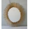 Buy cheap Oval Iron Mirror Wall Decor , 76 * 100cm Bathroom Mirror Wall Stickers Decor from wholesalers