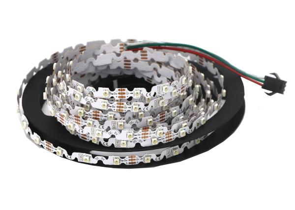 Buy cheap S Shape 6mm Width Flexible LED Strip Lights SMD 3528 Built In IC P923F WS2811 RGB from wholesalers
