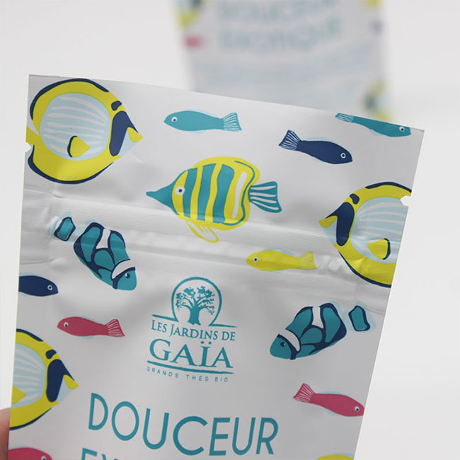 Reusable Mylar Aluminum Foil Bags Biodegradable Zipper OEM Laminated Pouches