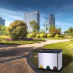 Anti Corrosion 6.34 Gallon Dual Step Trash Can