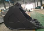 Wearable Excavator Rock Bucket Digger Spare Parts 1- 8 Cubic Meter Anticorrosive