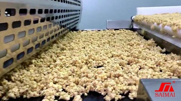 Buy cheap Continuous 1000 Kg/H 220V Potato Chip Granola Production Line from wholesalers