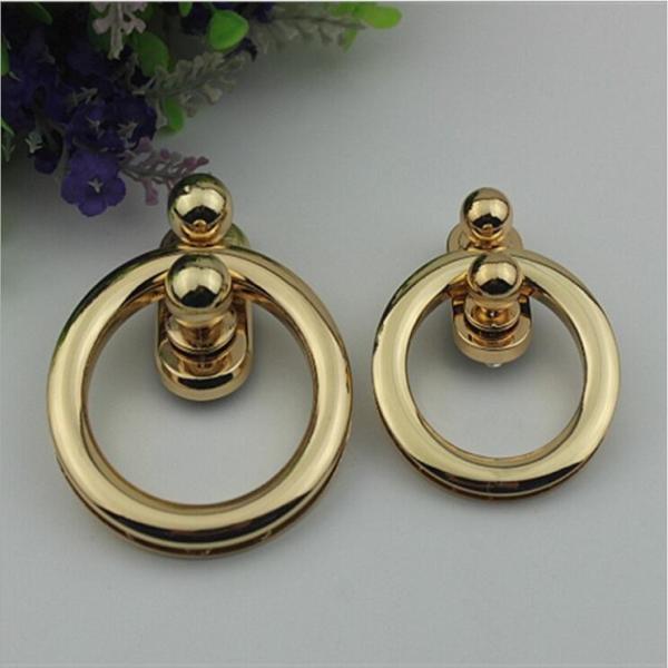 Buy cheap Bag Metal Fittings Fashion Light Gold Bag Turn Lock Twist Lock For Handbags/Purse from wholesalers