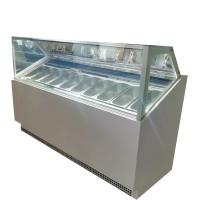 Buy cheap Single Row Italian Gelato Fridge Freezer Ice Cream Showcase product