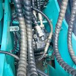 Good Condition 7ton Used Mini Kobelco SK75 Excavator with 6850 KG Operating