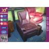 Buy cheap Leather Upholstery Media Room Furniture Home Theater Sofa Seating With Drink Holder from wholesalers