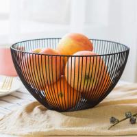Buy cheap Wear Resistant 10cm Height 500G Steel Fruit Basket Anti Slip Base product