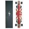 Buy cheap Real skateboard factory Complete Professional Longboard Full Skateboards With UK Graphics For Adults from wholesalers