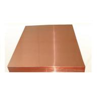 Buy cheap 0.2-120mm Pure Copper Sheet , Phosphro Bronze Sheet Plate C5191 C51900 CuSn6 product